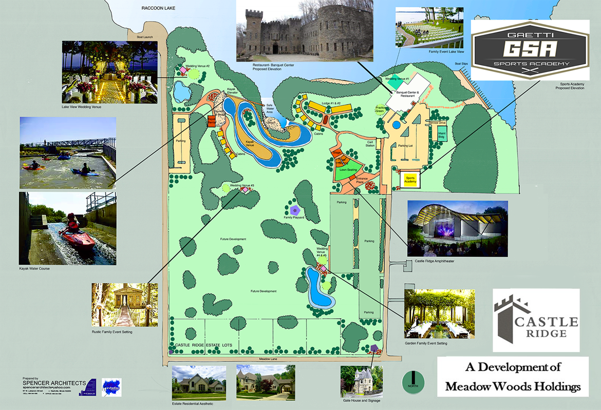 Castle Ridge Site Map